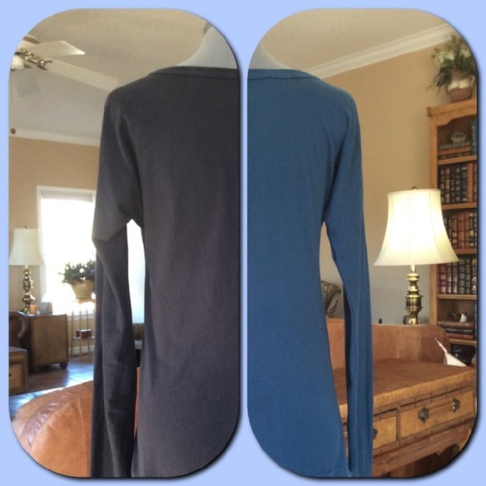 MARC by Marc Jacobs 💕Unique Long Sleeve 2 Tone T - Picture 2 of 3